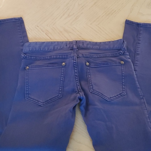FREE PEOPLE purple skinny Jeans - Picture 4 of 5